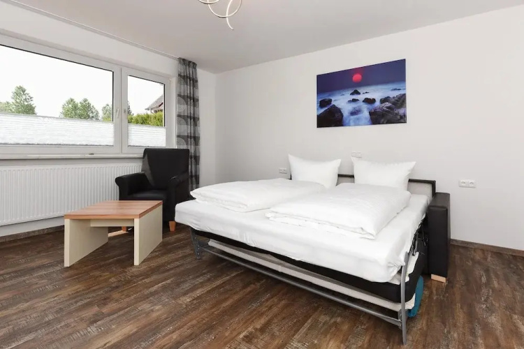 Ferienwohnung 70qm mit Balkon in Bensersiel