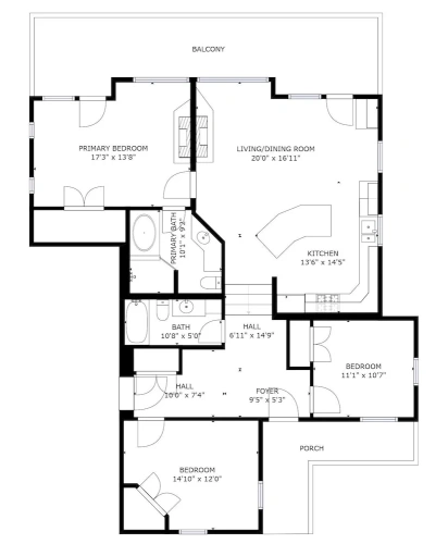 3 Bedrooms Cottage