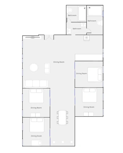 4 Bedrooms Grand Apartment