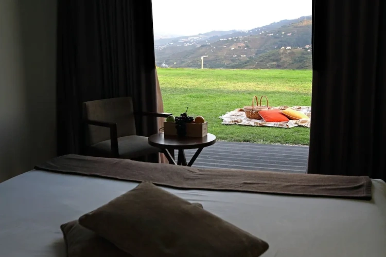 Standard Twin room with balcony and with garden view