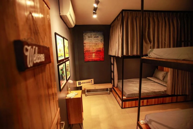 5D Upper Dorm Shared Room Hostel