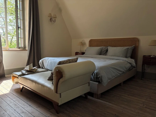 Superior Quadruple room with garden view