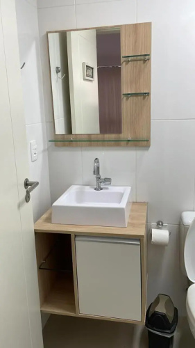 Flat no centro a 250 metros da praia