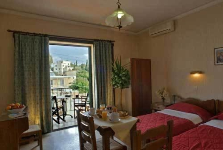Studio with balcony and with view