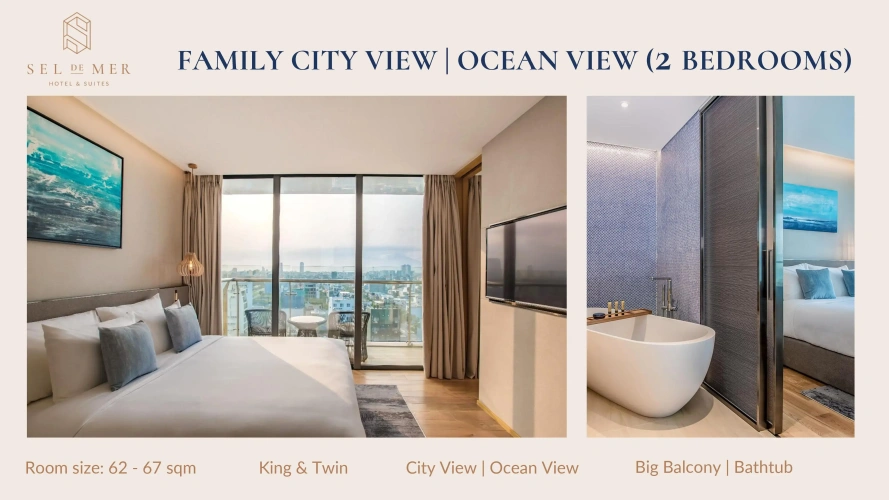 Standard Family room with city view