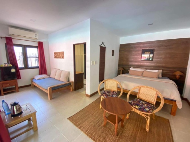 Standard Double room with pool view