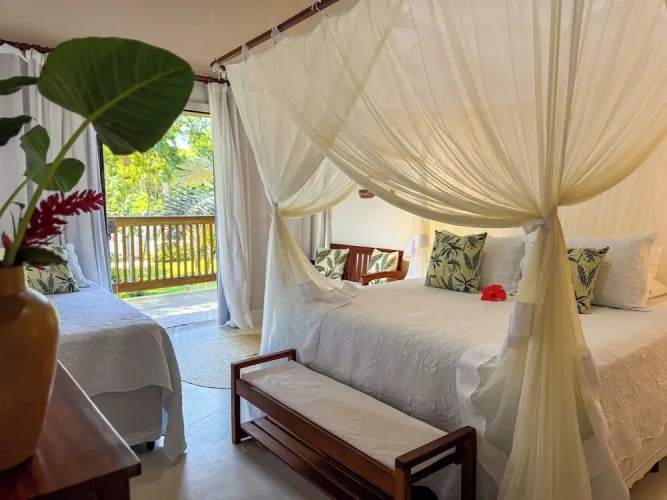Comfort Double room with balcony and with garden view