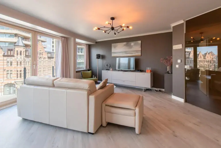 Apartment in Ostend With Marina Views