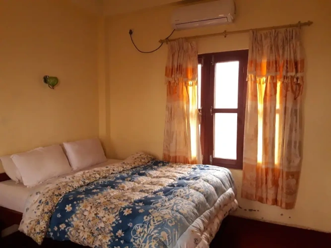 2 Bedrooms Deluxe Double room with balcony and with garden view