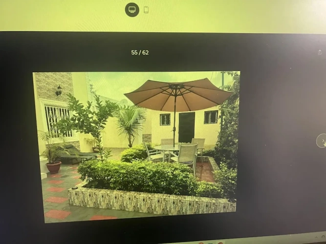 Villa with balcony