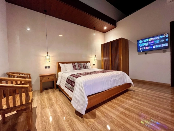 Superior Villa with balcony and with pool view