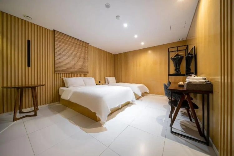 Deluxe Twin Family room