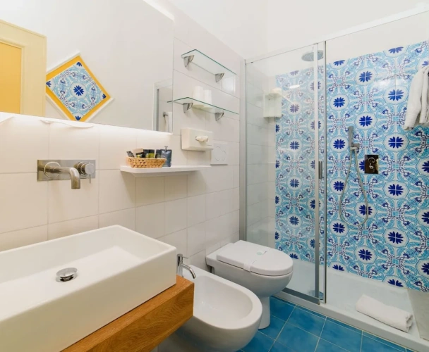 Standard Double room with balcony and with partial sea view