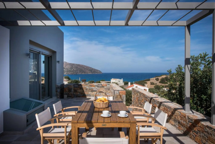 Modern design 3 bedroom villa next to the sandy beach