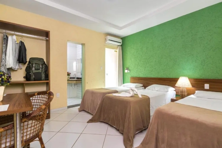 Standard Twin room with balcony and with view