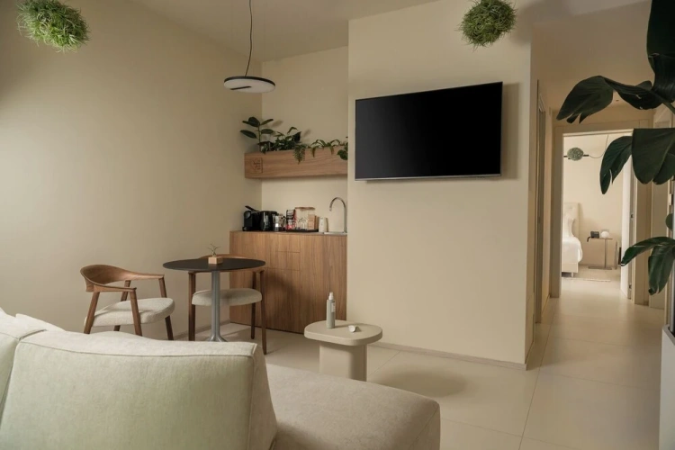 Double Suite with balcony and with garden view