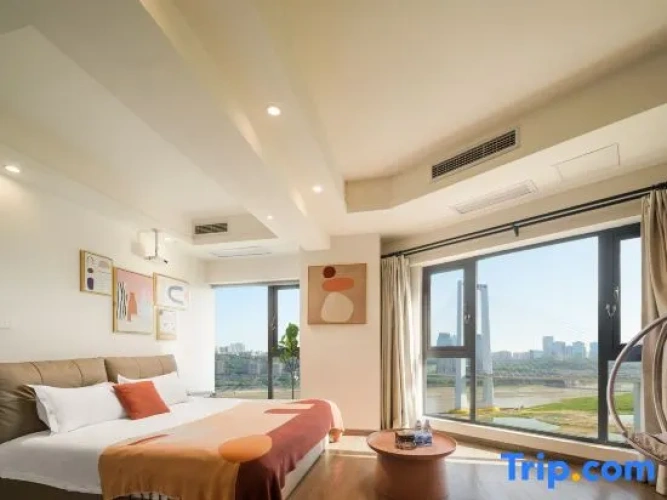 Family Duplex Suite with river view