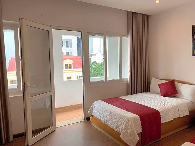 Deluxe Twin room with balcony