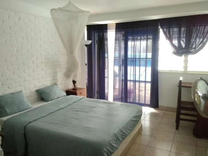 Standard Double room with pool view