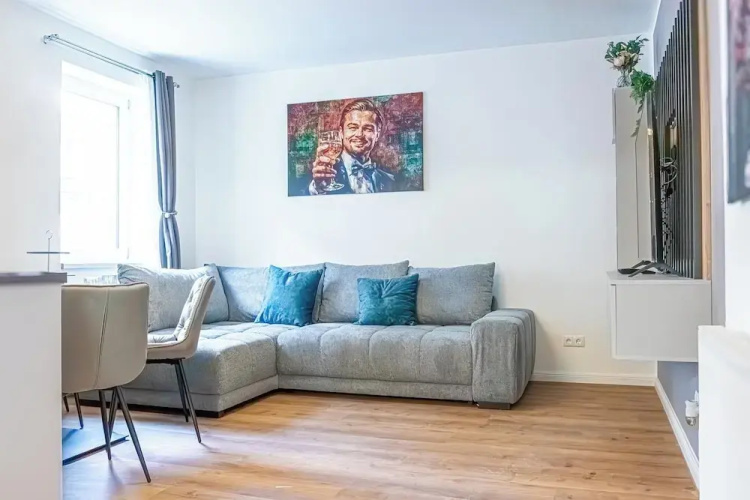Modern 1BR 1LR Apt Donaustadt Area