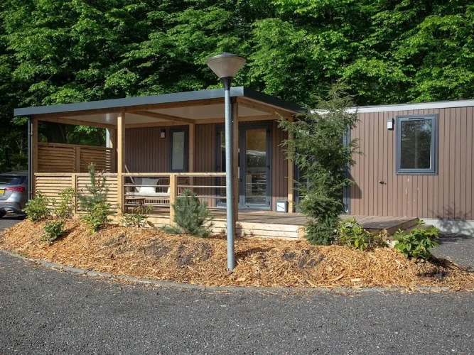 Cottage with balcony
