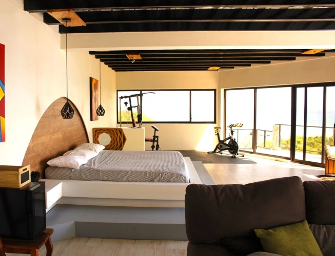 Standard Double Penthouse room with sea view