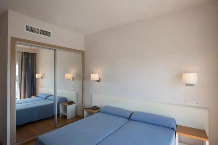 Standard Twin room with balcony and with sea view