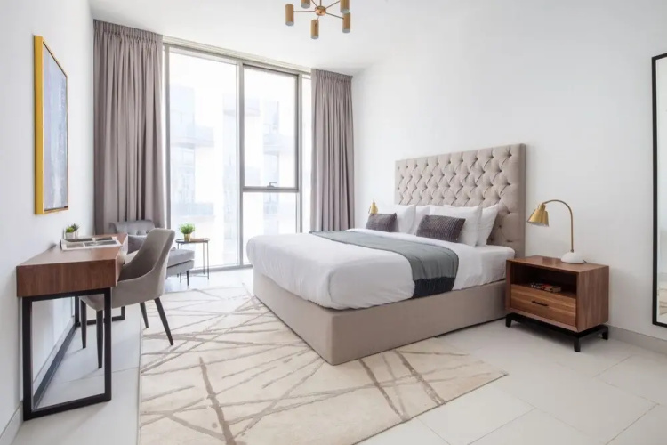 Trendy & Capacious 1BR Apartment in The Palm