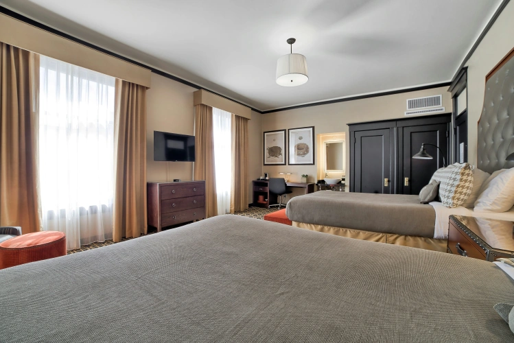 Guest rooms