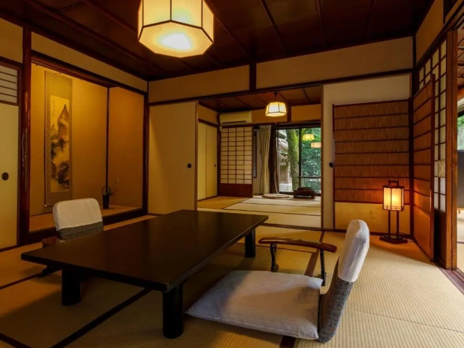Japanese-Style Deluxe Corner room with garden view