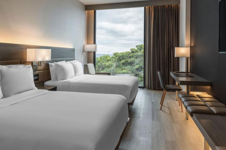 AC Guest Double room with view