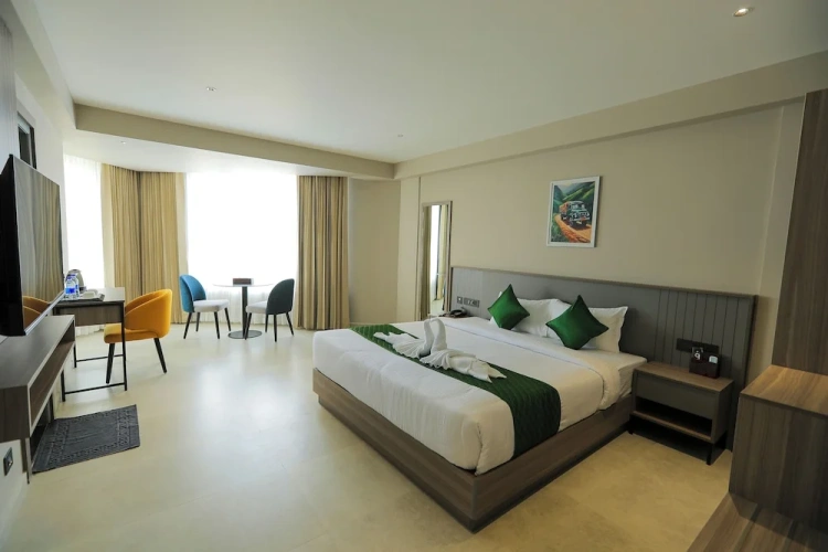 Standard Double Club room with city view
