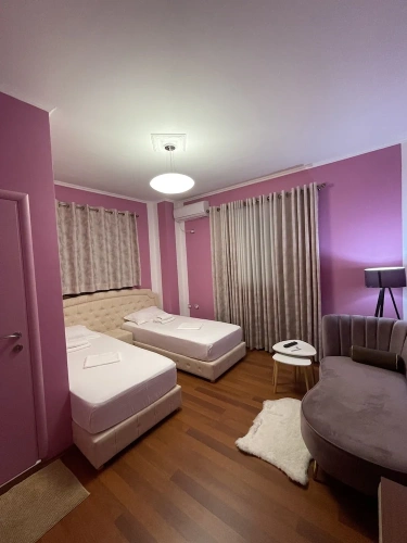Economy Twin room with city view