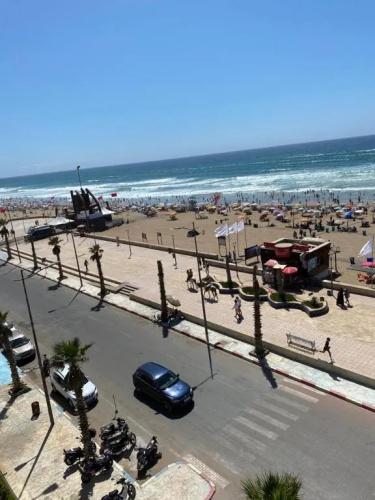 Appartement a mehdia avec vue sur la plage