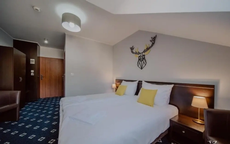 Standard Twin room with balcony and with view