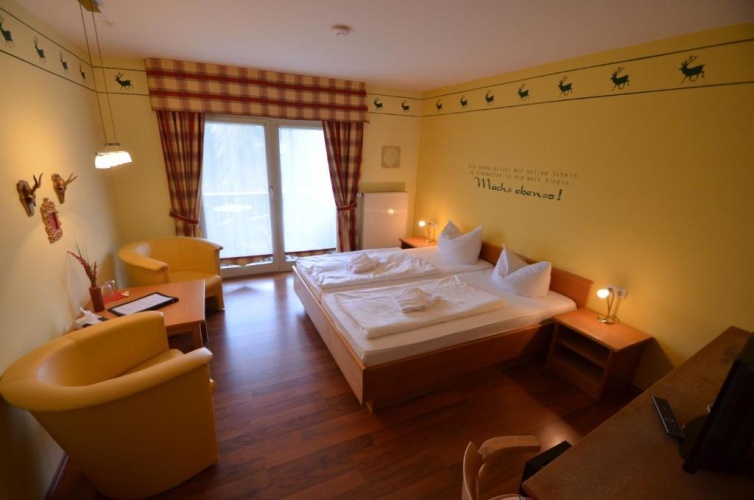 Standard Double room with balcony and with view