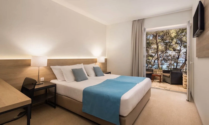 Superior Double room with balcony and with sea view