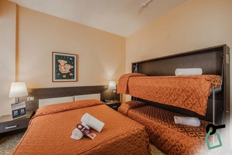 Standard Quadruple room with balcony