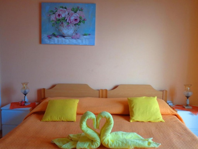 Standard Double room with balcony and with sea view