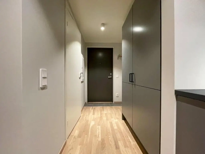 Studio with balcony