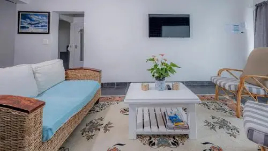 Secure garden flat