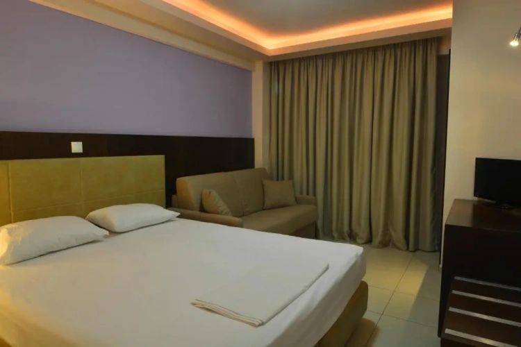 Standard Double room with balcony and with view