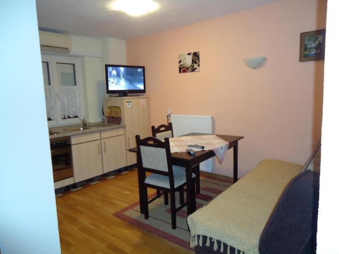 Studio with balcony and with view
