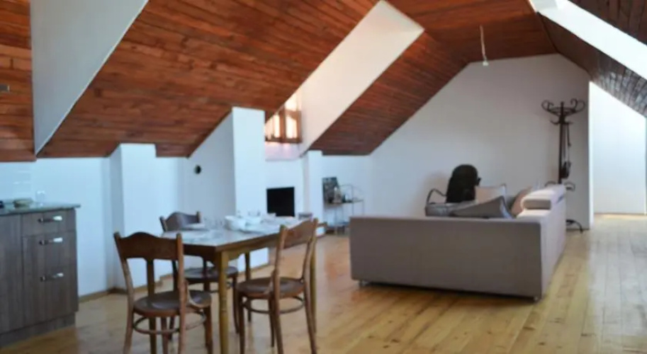 Studio in center with open terrace