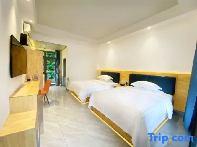 Standard Twin room with courtyard view