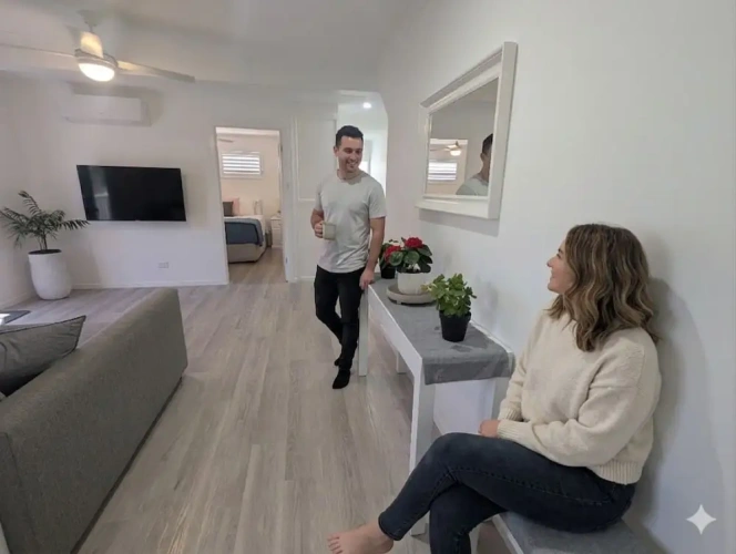 Comfort Double Apartment with balcony