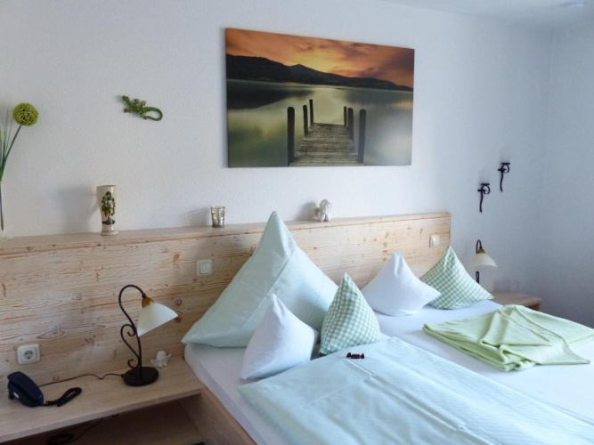 Standard Quadruple room with balcony and with view