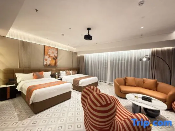 Deluxe Twin room with city view