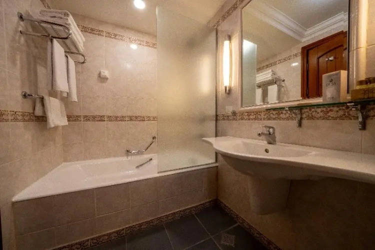 Standard Triple room with balcony and with land view