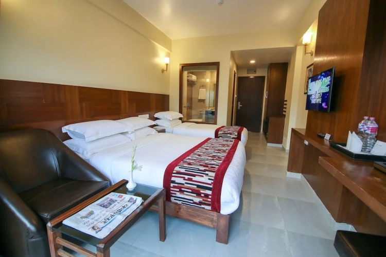 Deluxe Family room with balcony